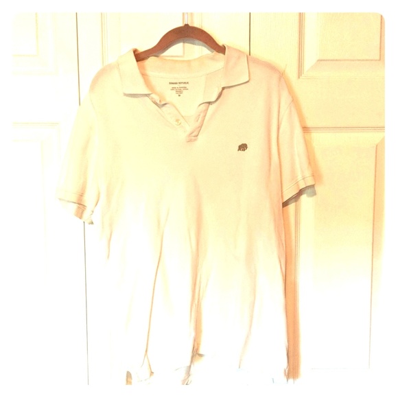Banana Republic Other - 👋4/$20 sale👋Banana Republic White Polo